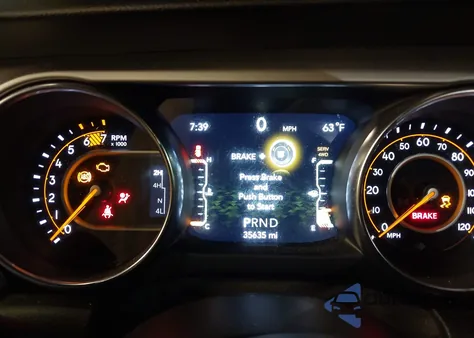 2021 Jeep Wrangler Unlimited 80Th Anniversary 4X4 z USA, uszkodzony, nr VIN 1C4HJXDN5MW717673